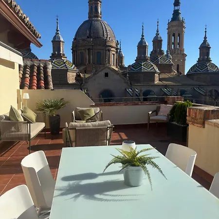 公寓 Rooftop Alfonso 萨拉戈萨